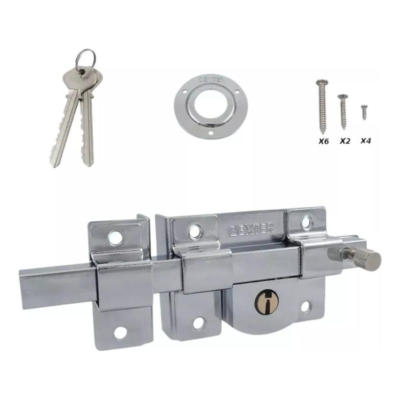 GENERICO - Cerradura de Seguridad Fija para Puertas Izquierda Abatible