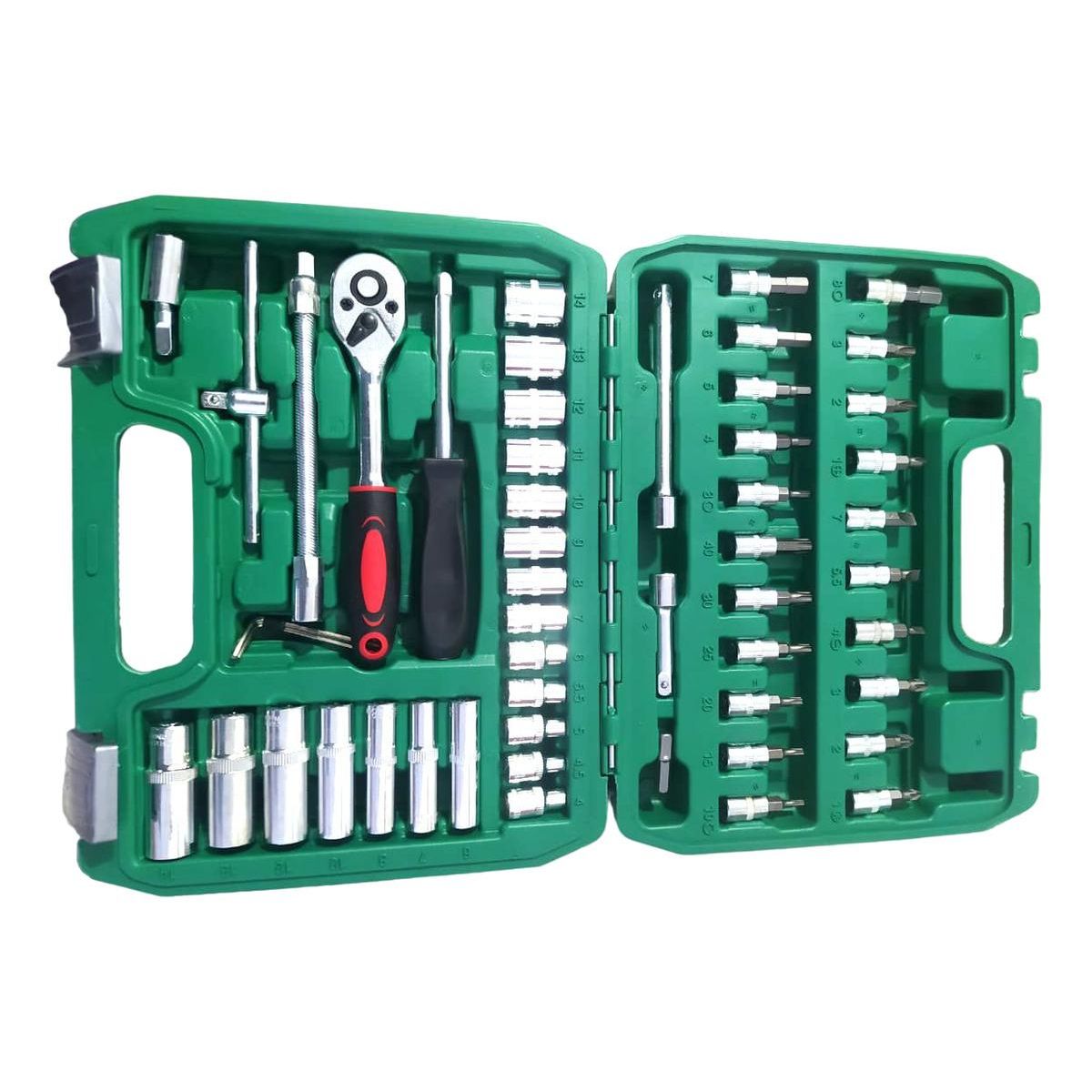 GENERICO - Kit Completo de 53 Llaves y Puntas para Reparaciones Caseras