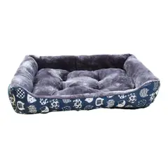 GENERICO - Cama Suave para Mascotas con Base Antideslizante L