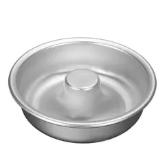 GENERICO - Molde Redondo de Aluminio 28cm para Tortas y Queques