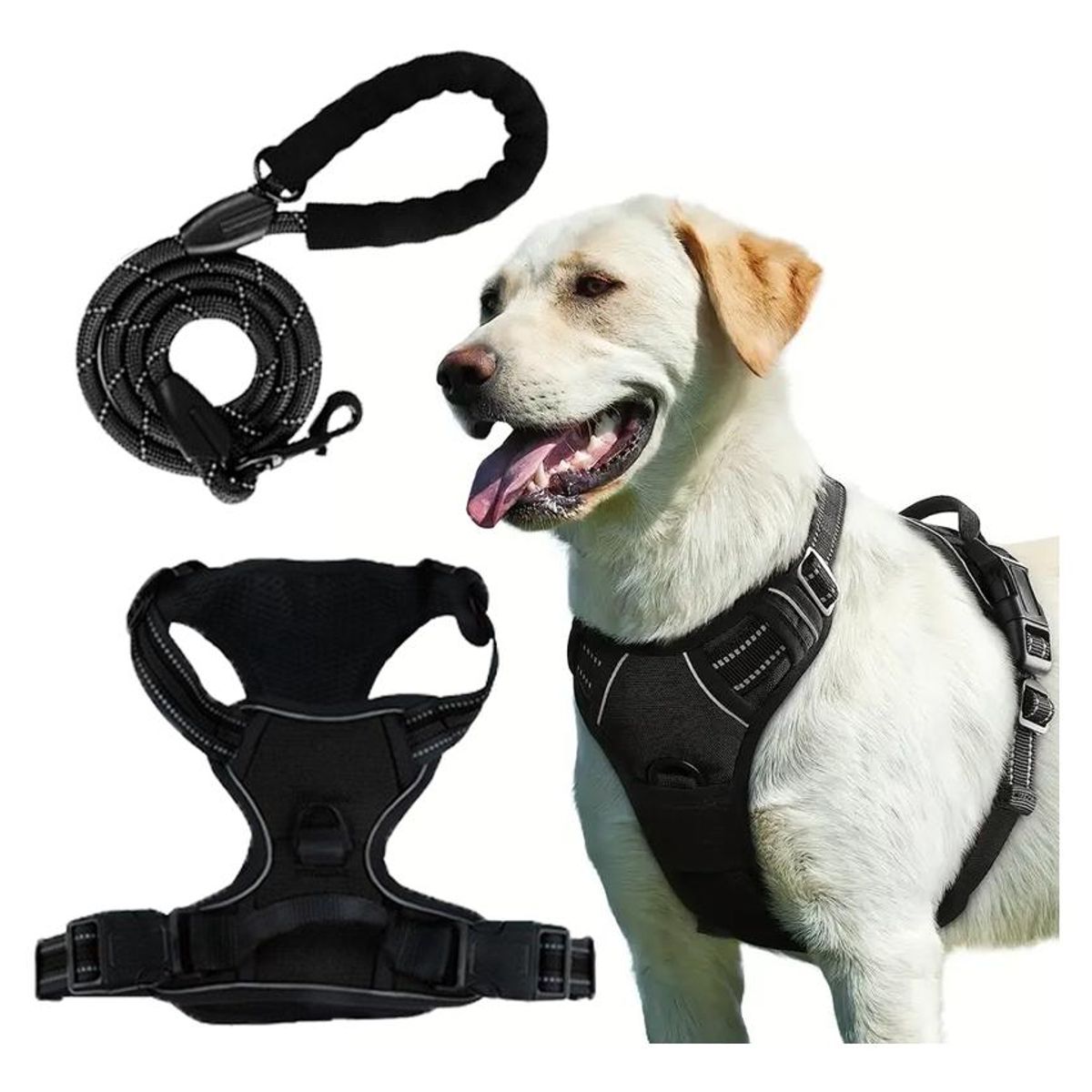 GENERICO - Pechera Reflectante Ajustable para Perro Comodidad y Seguridad