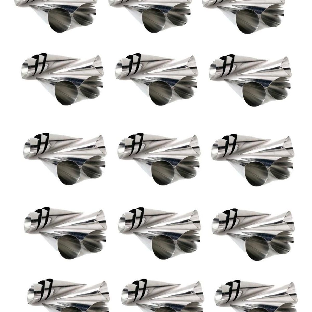 GENERICO - Moldes de Cono para Cannoli - Pack de 90 Unidades Multiusos