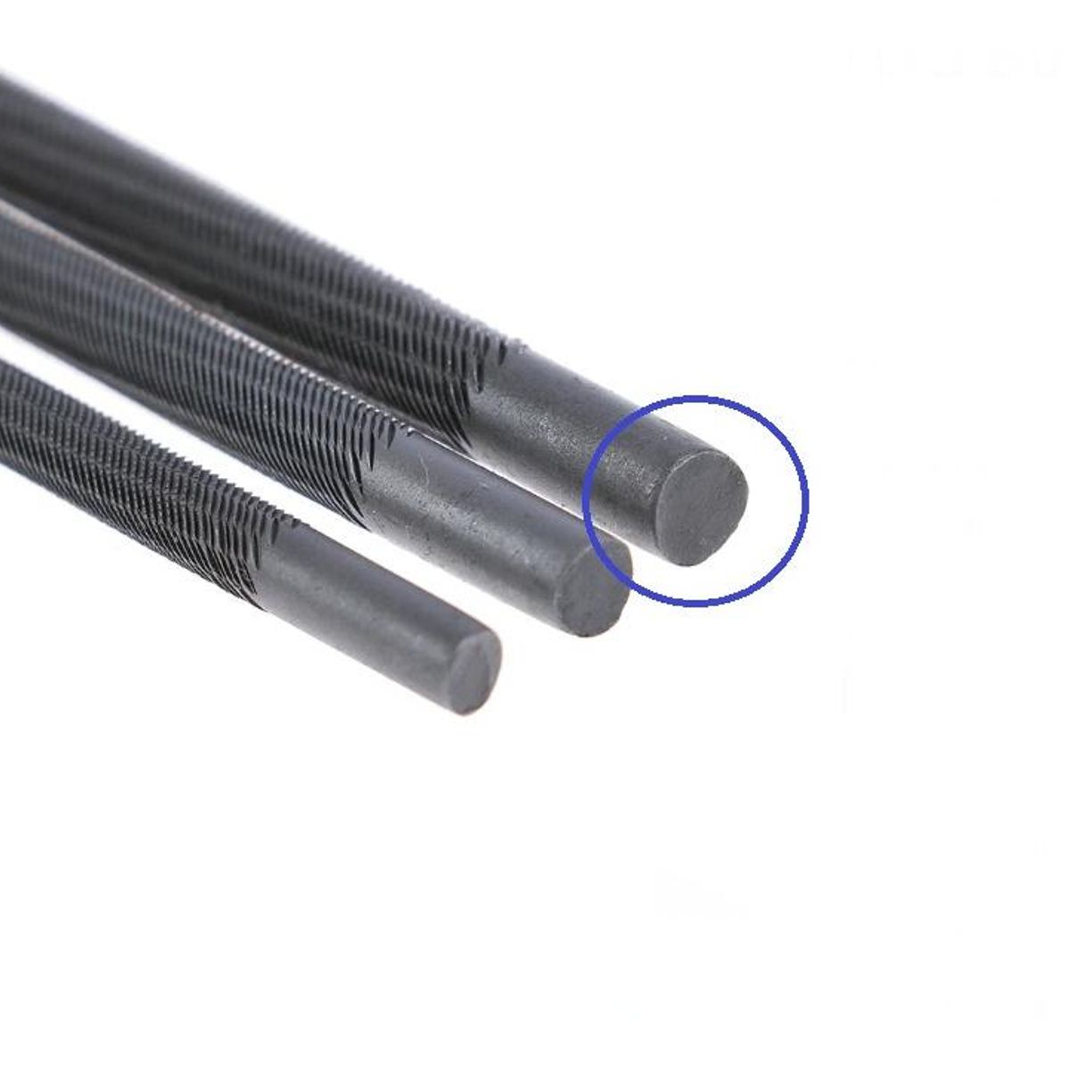 GENERICO - Limas de Afilado para Motosierra - Pack de 12 Piezas