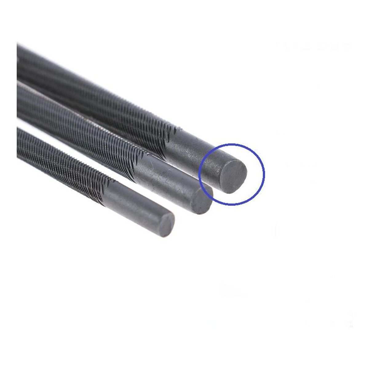 GENERICO - Limas de Afilado para Motosierra - Pack de 12 Piezas