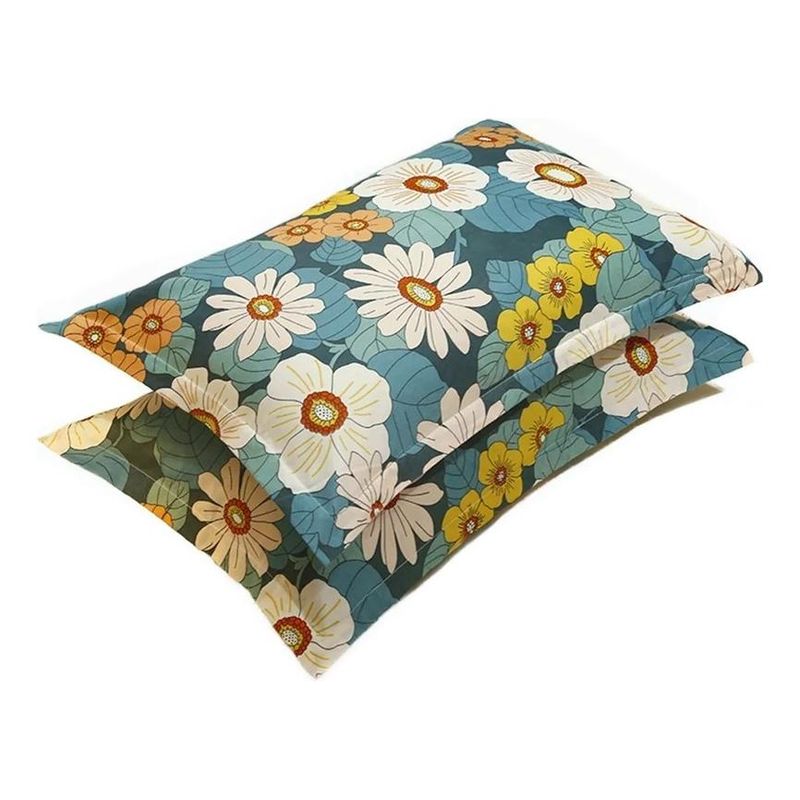 GENERICO - Fundas de Almohada King Size 100% Algodón Anti-ácaros