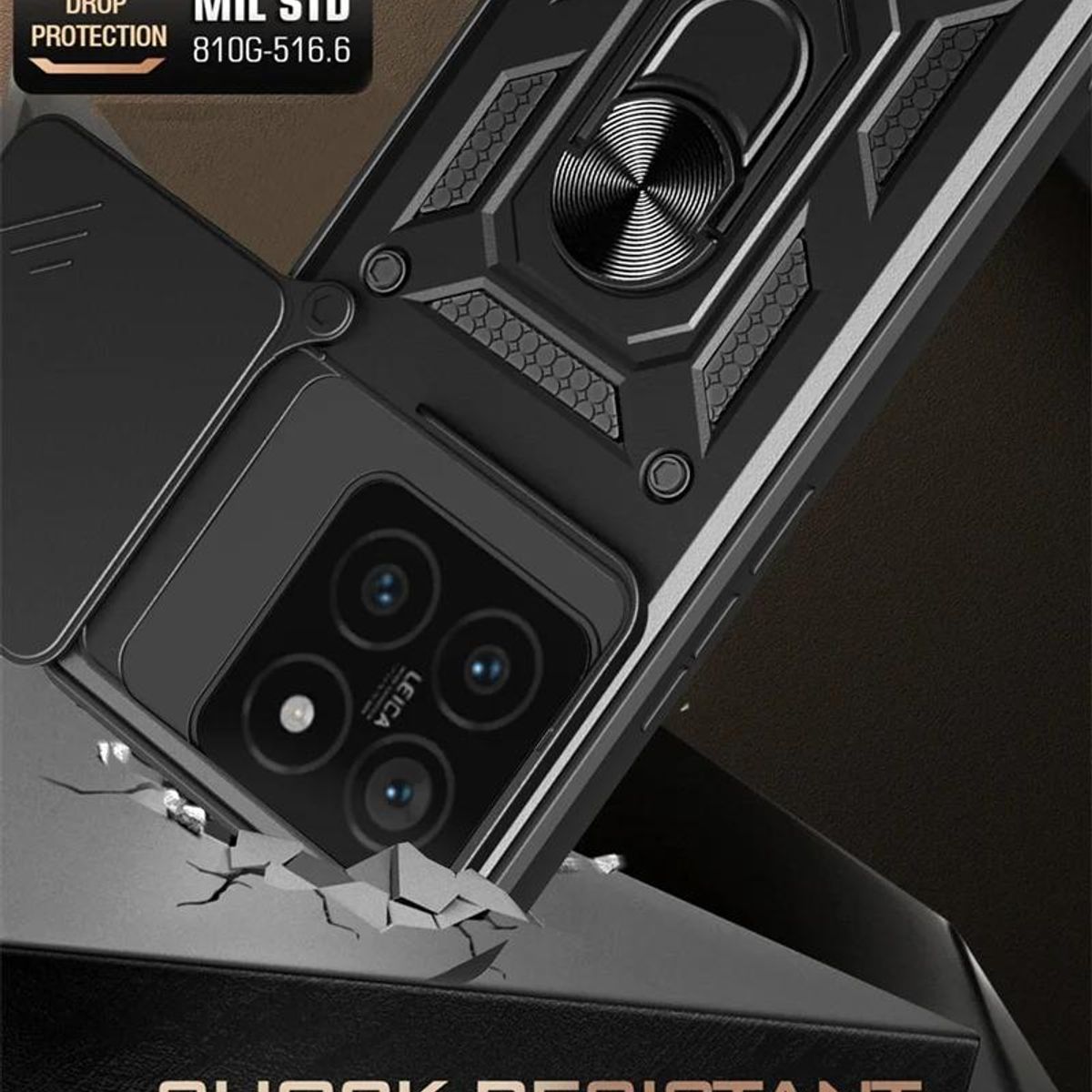 GENERICO - Funda Antigolpes CamProtect para Xiaomi 14T Pro y Cámara