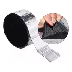 GENERICO - Cinta Selladora Impermeable de Butilo y Aluminio 10cm x 5m