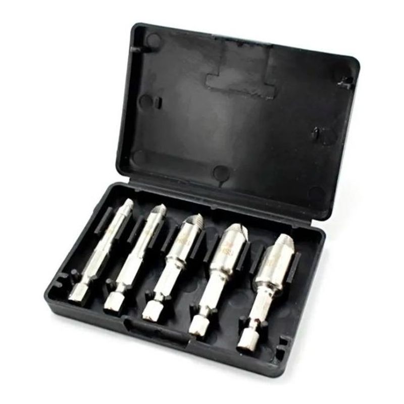 GENERICO - Extractor Rápido de Tornillos Dañados para Taladro 5 Pzas