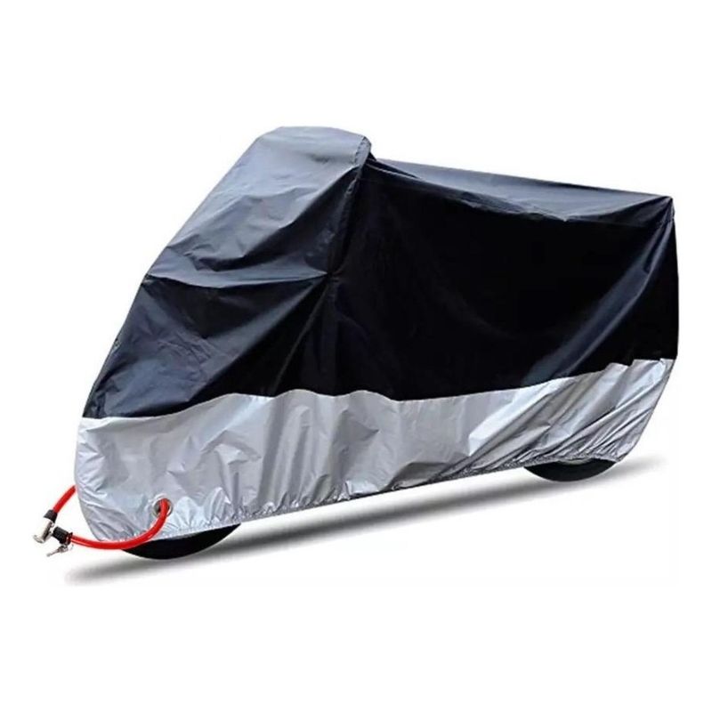 GENERICO - Funda Impermeable de Lona para Moto Anti Lluvia y Polvo