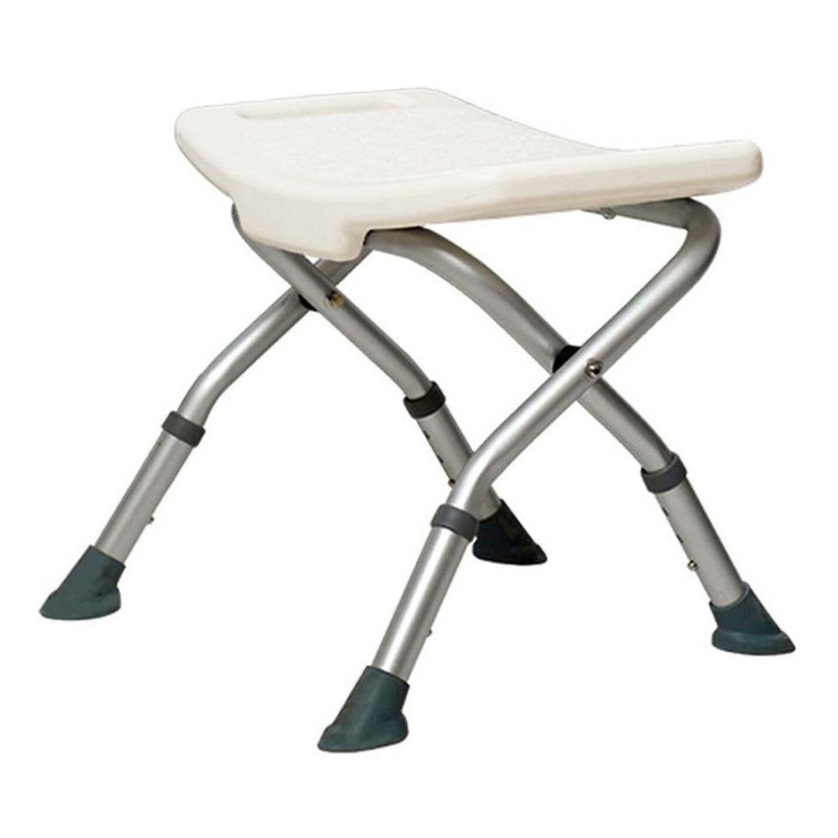 GENERICO - Banco de Ducha Plegable con Altura Ajustable y Antideslizante