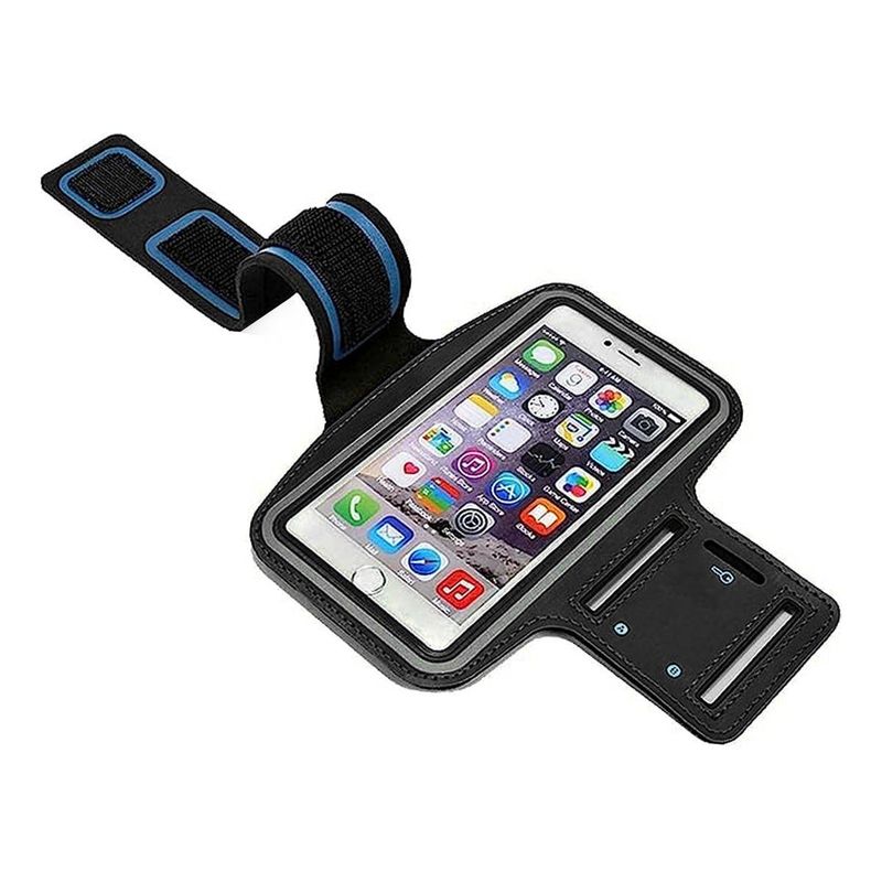 GENERICO - Brazalete Deportivo Ajustable para Celular Hasta 7 Pulgadas