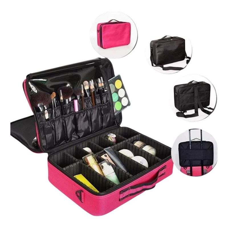 GENERICO - Maleta Organizador Grande 10 Compartimentos 30x40 cm
