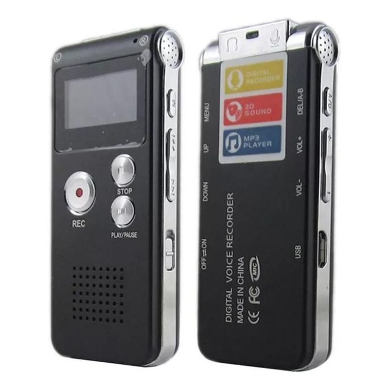 GENERICO - Grabadora Digital 8GB con MP3 y Ecualización Personalizable