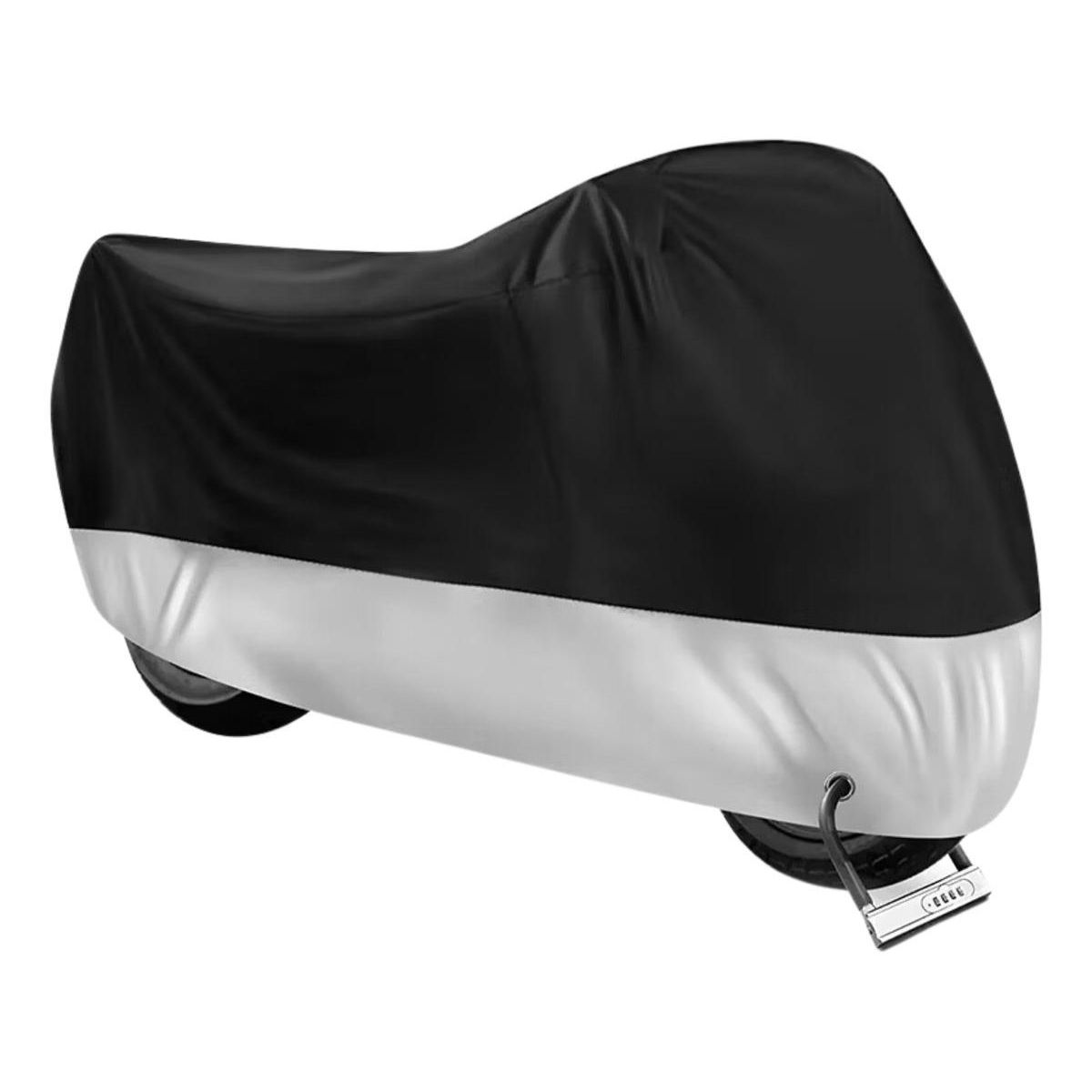 GENERICO - Funda XL Impermeable para Moto con Protección UV y Bolsa