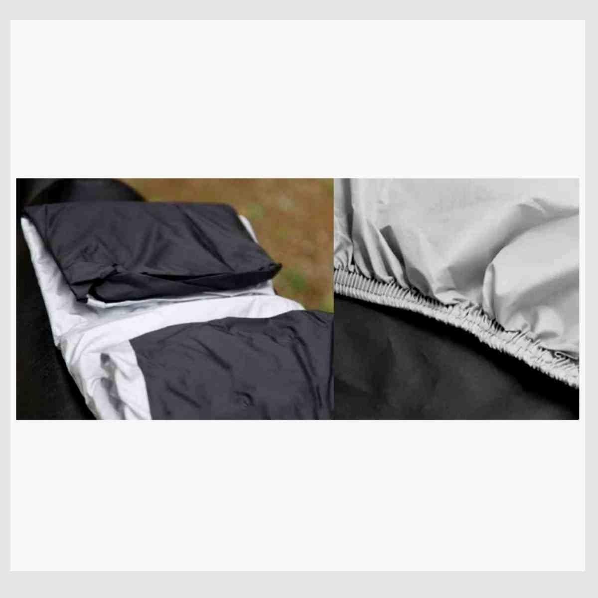 GENERICO - Funda XL Impermeable para Moto con Protección UV y Bolsa