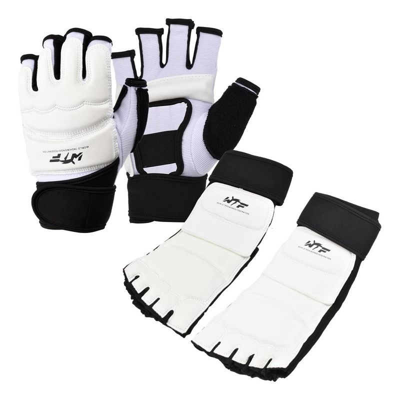 GENERICO - Guantes y Empeineras para Taekwondo Comodidad y Protección