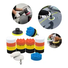 GENERICO - Set Versátil de Discos de Esponja para Pulido de Autos 50 Pzs