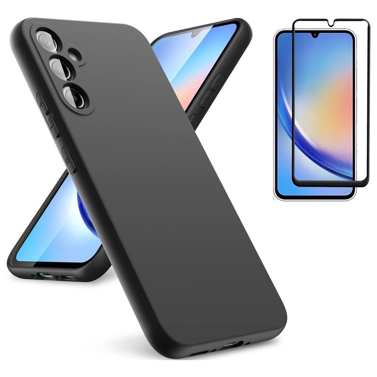 GENERICO - Funda de Silicona Antideslizante para Samsung A16 5G