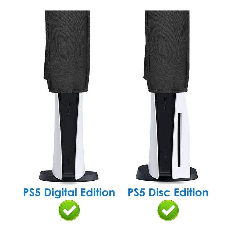 GENERICO - Funda Antipolvo Suave y Duradera para Consola PS5