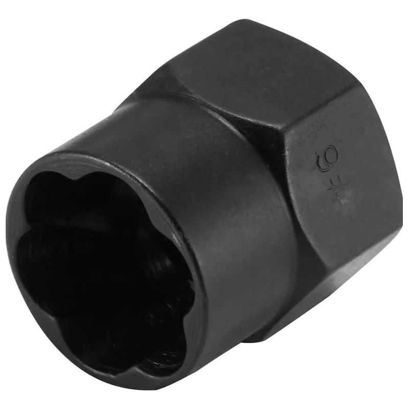 GENERICO - Extractor de Tuercas y Pernos Métricos 11 Piezas Rojo