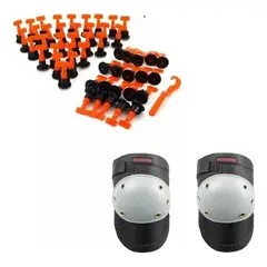 GENERICO - Kit Nivelador para Cerámica con Rodilleras Ergonómicas