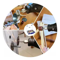 GENERICO - Set de Accesorios Completo para Dremel con 145 Piezas