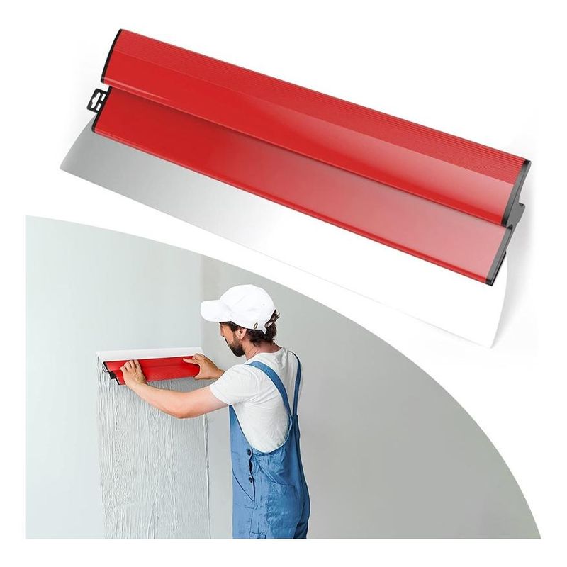 GENERICO - Cuchilla Alisadora Flexible de Acero Inox 25 cm para Yeso