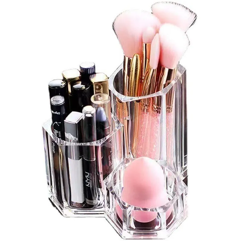 GENERICO - Organizador Acrílico Multiuso para Maquillaje y Cosméticos