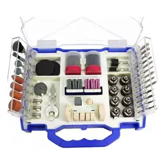 GENERICO - Set Completo de 145 Accesorios para Herramientas Rotativas