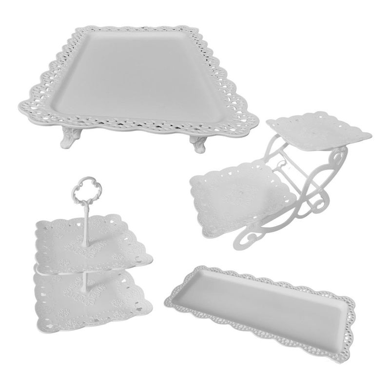 GENERICO - Set Versátil de Candy Bar Ideal para Fiestas y Buffet