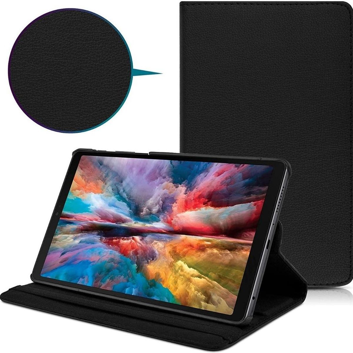 GENERICO - Funda giratoria y lámina templada para Tab A7 Lite 87”