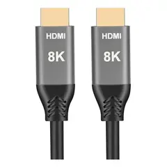 GENERICO - Cable HDMI 21 8K 60Hz 4K 120Hz 3m HDR Triple Blindaje