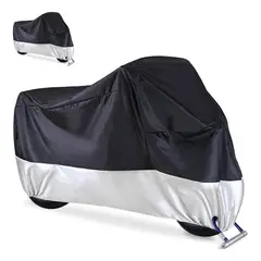 GENERICO - Funda Cubre Moto Resistente al Agua y Protección UV