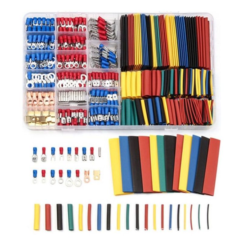 GENERICO - Kit Completo de Conectores Aislados para Cable Eléctrico 678 Uds