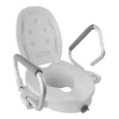 GENERICO - Elevador de Inodoro con Reposabrazos para Mayor Comodidad