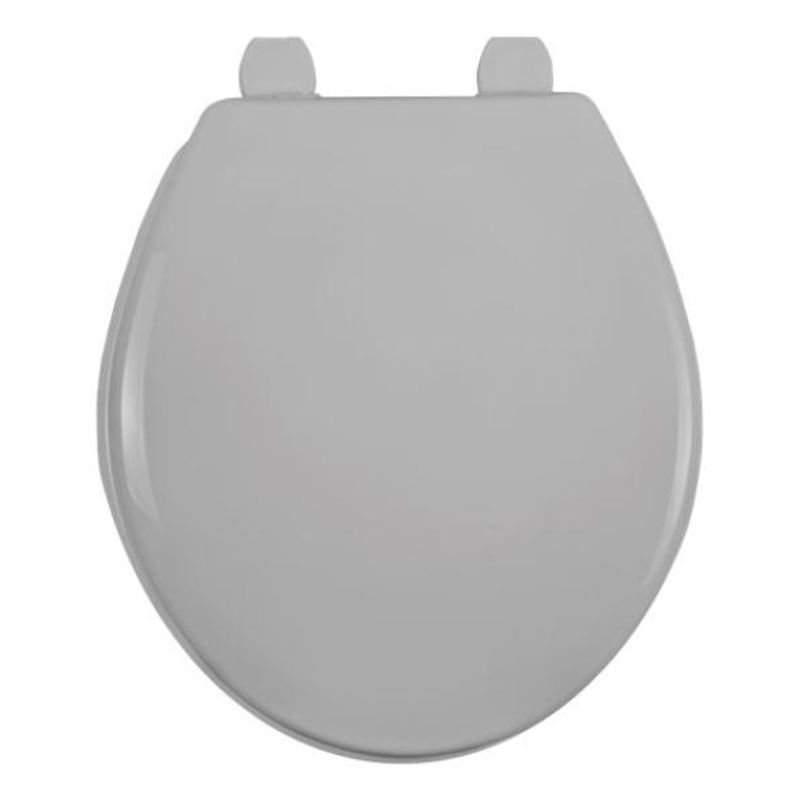 GENERICO - Asiento Redondo Antibacteriano de Plástico Color Gris