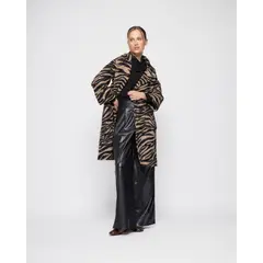 LUDOVICA - Abrigo Mujer Magnolia Cafe Tigre