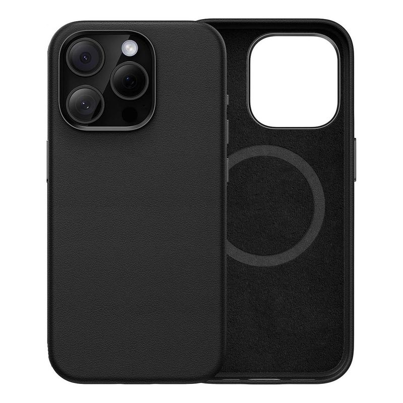 GENERICO - Funda Magnética de Cuero Sintético para iPhone Estilo Clásico