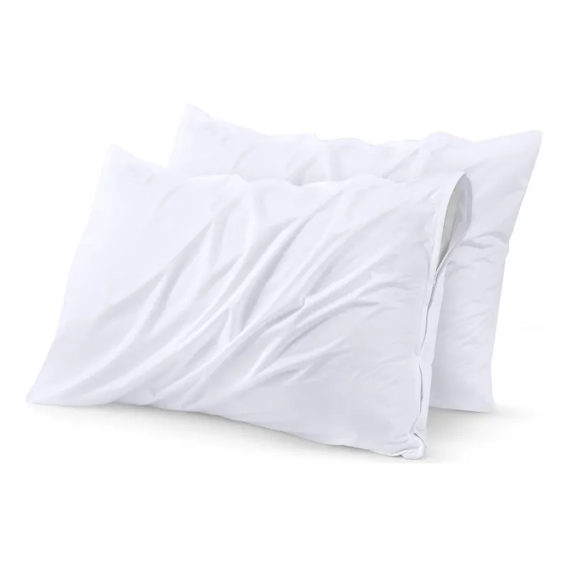 GENERICO - Fundas Impermeables y Antialérgicas para Almohadas 2 Pack