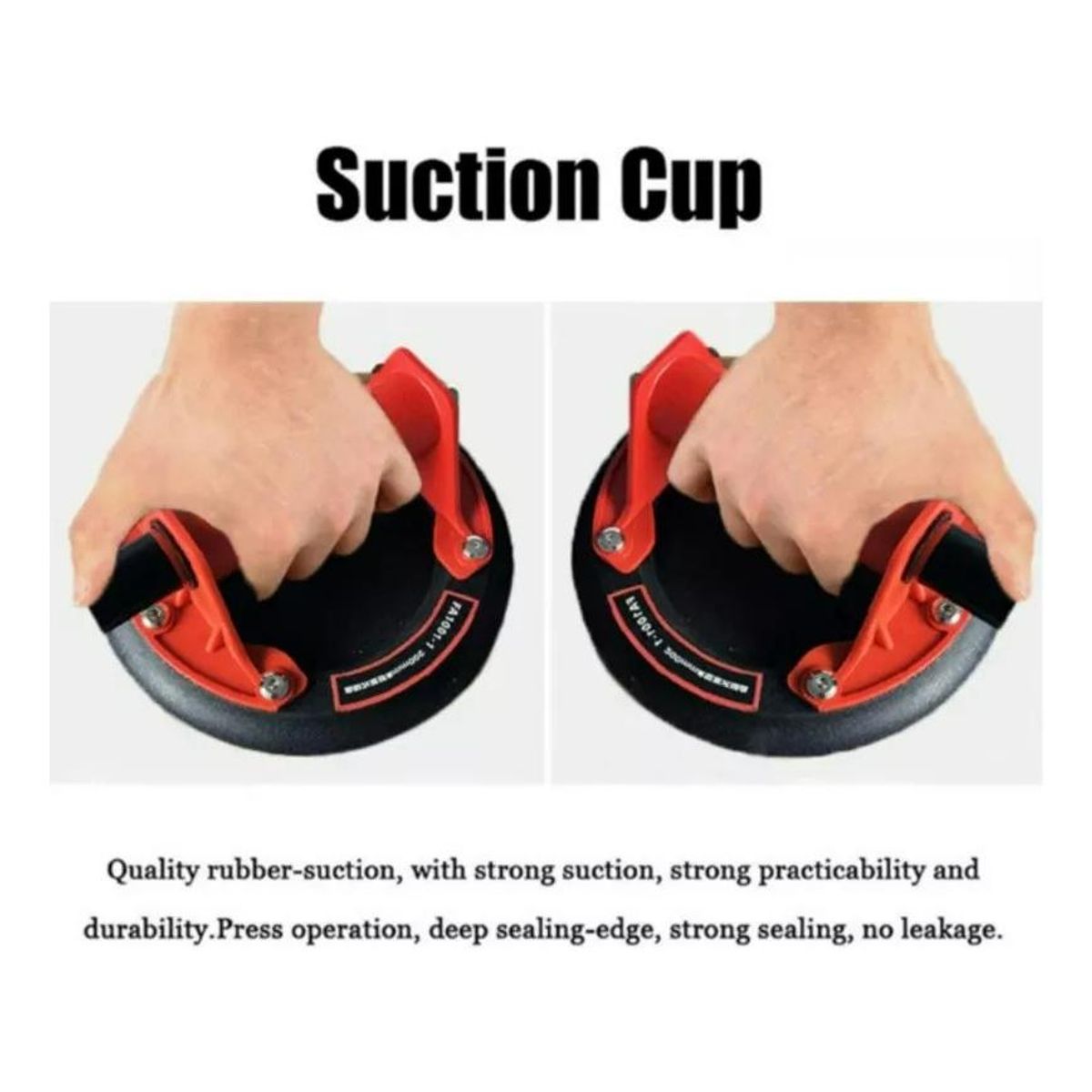 GENERICO - Ventosa Manual para Levantar Vidrio y Cerámica Resistente