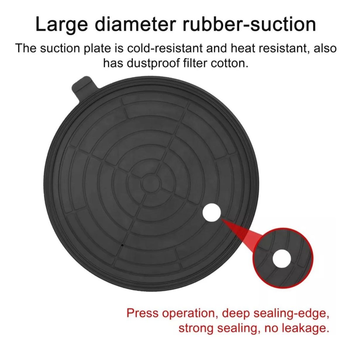 GENERICO - Ventosa Manual para Levantar Vidrio y Cerámica Resistente