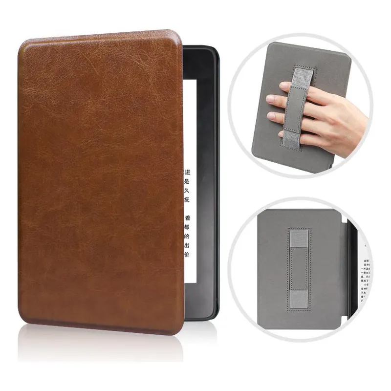 GENERICO - Funda Impermeable Crazy Horse para Kindle 6 2022 ligera y práctica