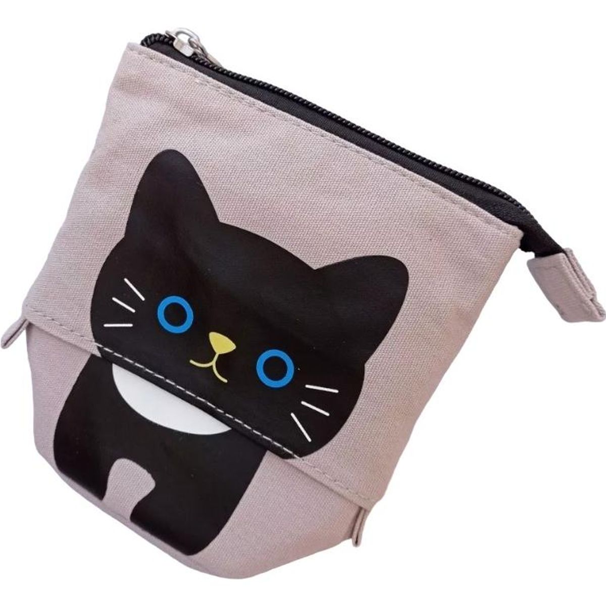 GENERICO - Estuche Gatito Expansible Organizador Creativo y Divertido