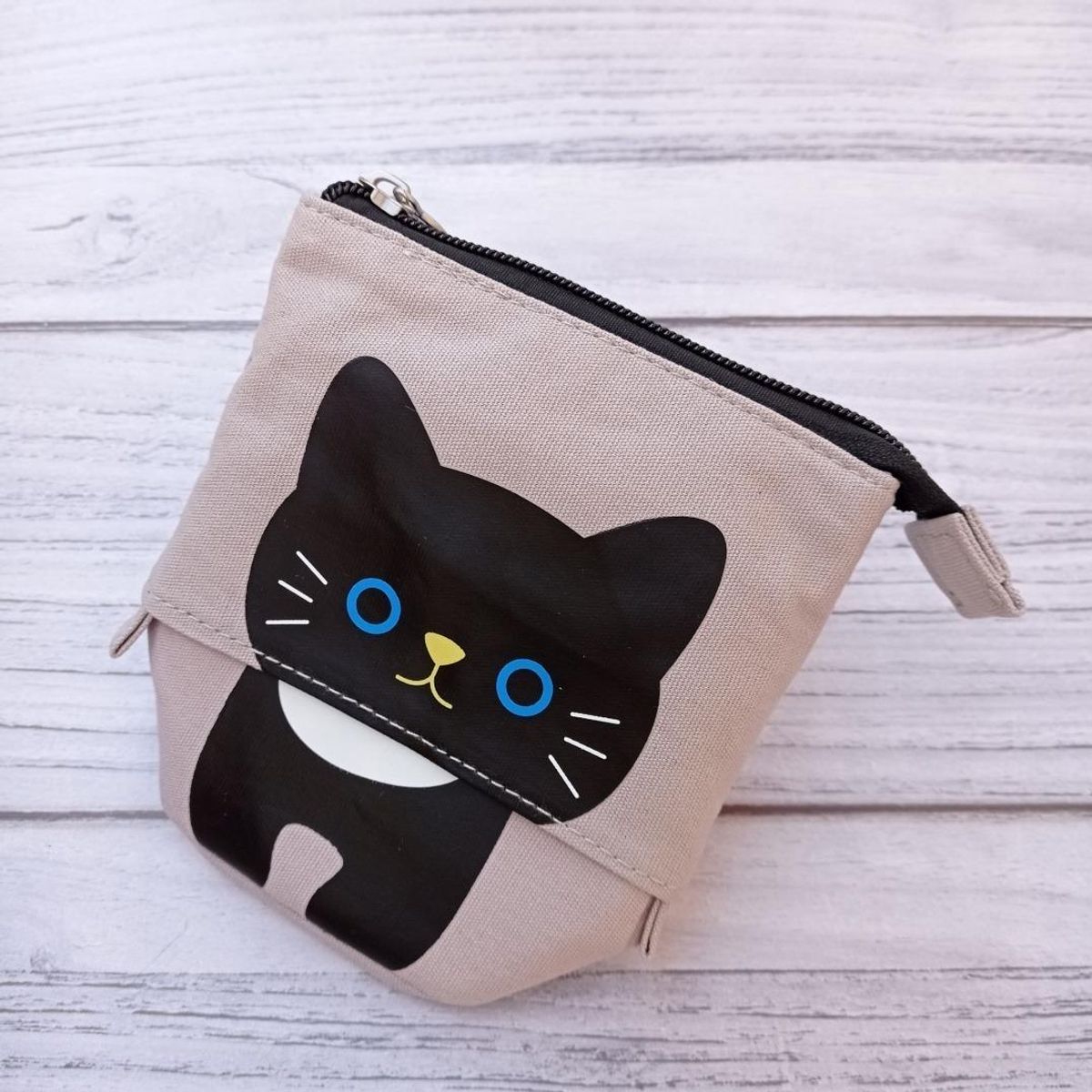 GENERICO - Estuche Gatito Expansible Organizador Creativo y Divertido