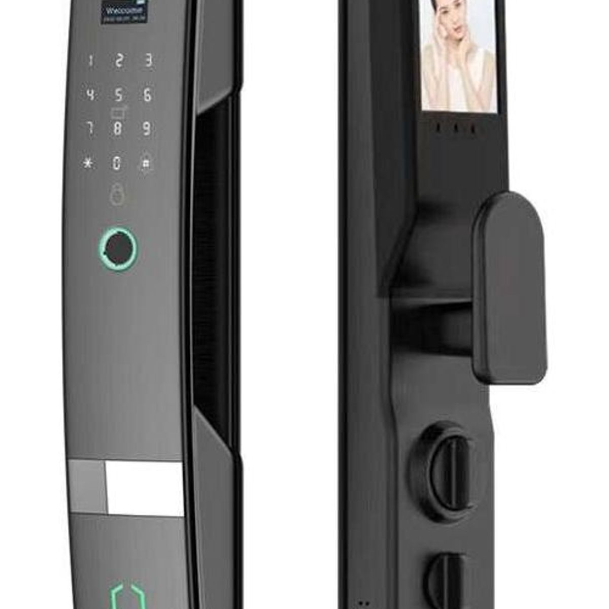 GENERICO - Cerradura Inteligente WiFi con Reconocimiento Facial 3D y Huella