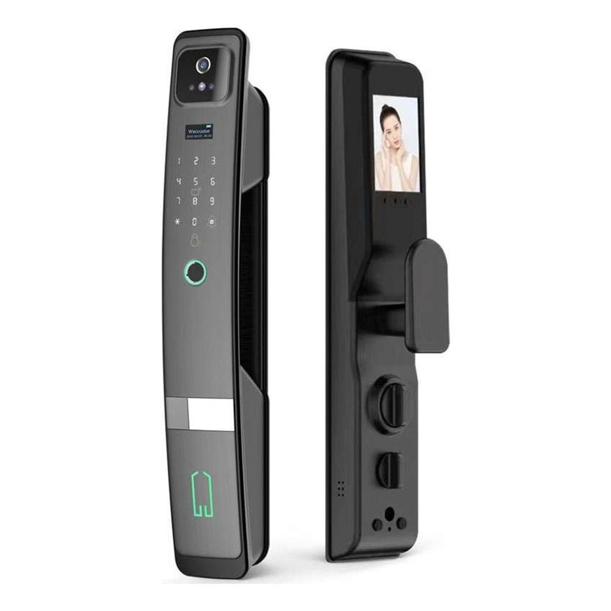 GENERICO - Cerradura Inteligente WiFi con Reconocimiento Facial 3D y Huella