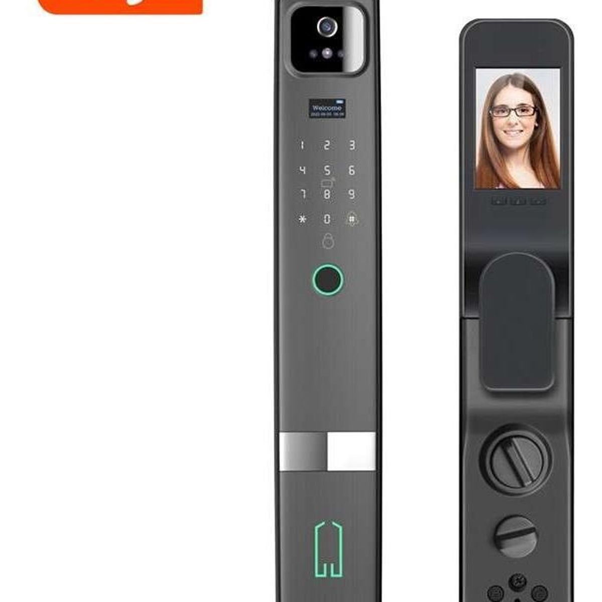 GENERICO - Cerradura Inteligente WiFi con Reconocimiento Facial 3D y Huella