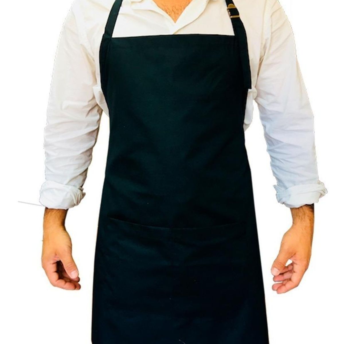 GENERICO - Pechera Gourmet Unisex con Hebilla de Bronce y Ajustes