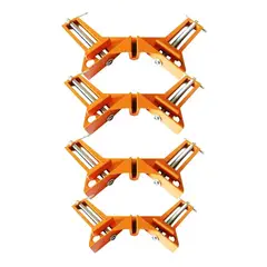 GENERICO - Set de 4 Prensas Esquineras Ajustables para Carpintería