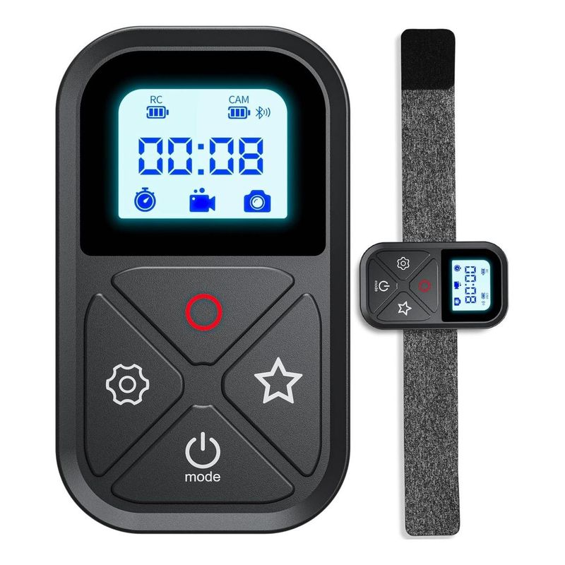 GENERICO - Control Remoto Inalámbrico con Bluetooth para GoPro Negra